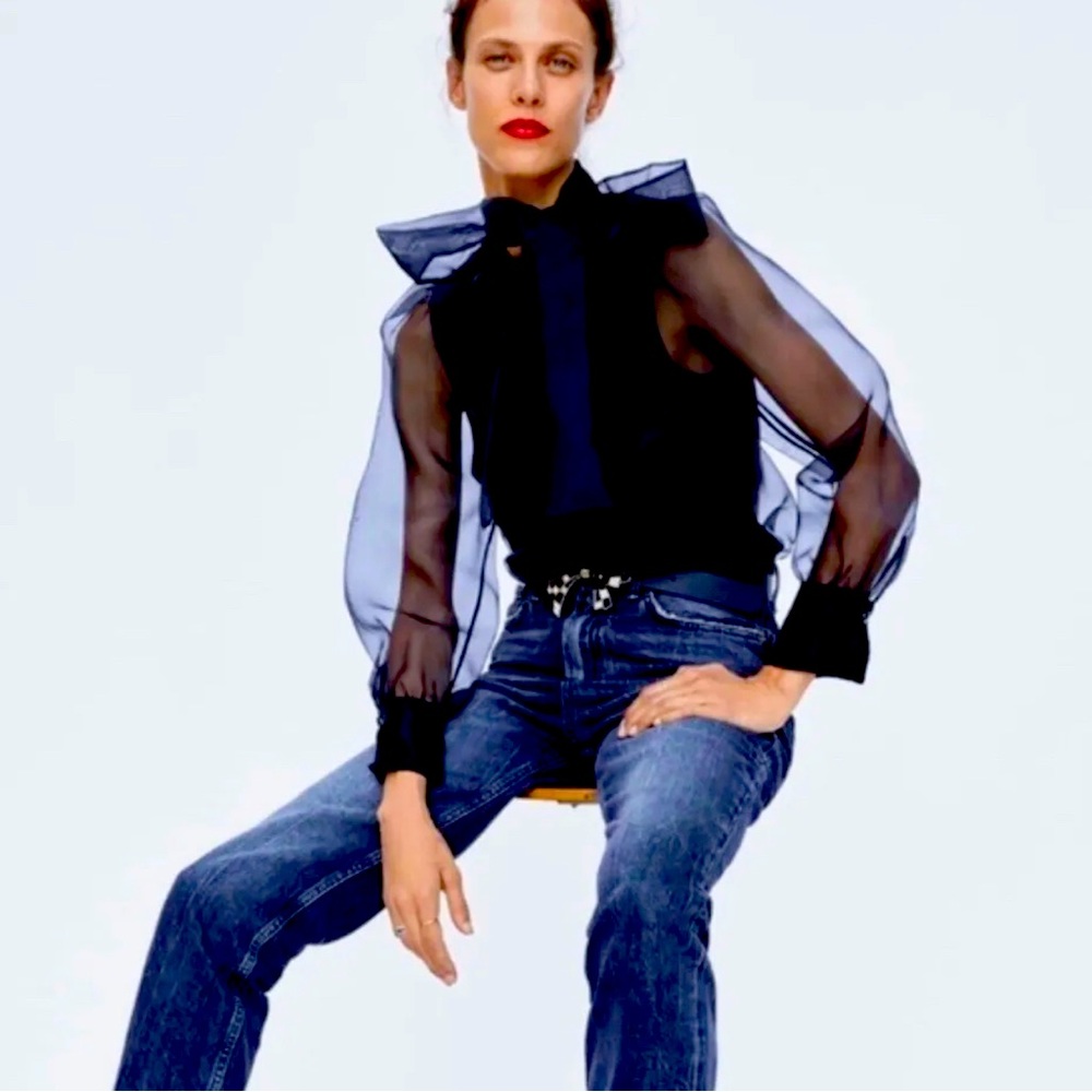 Organza blouse